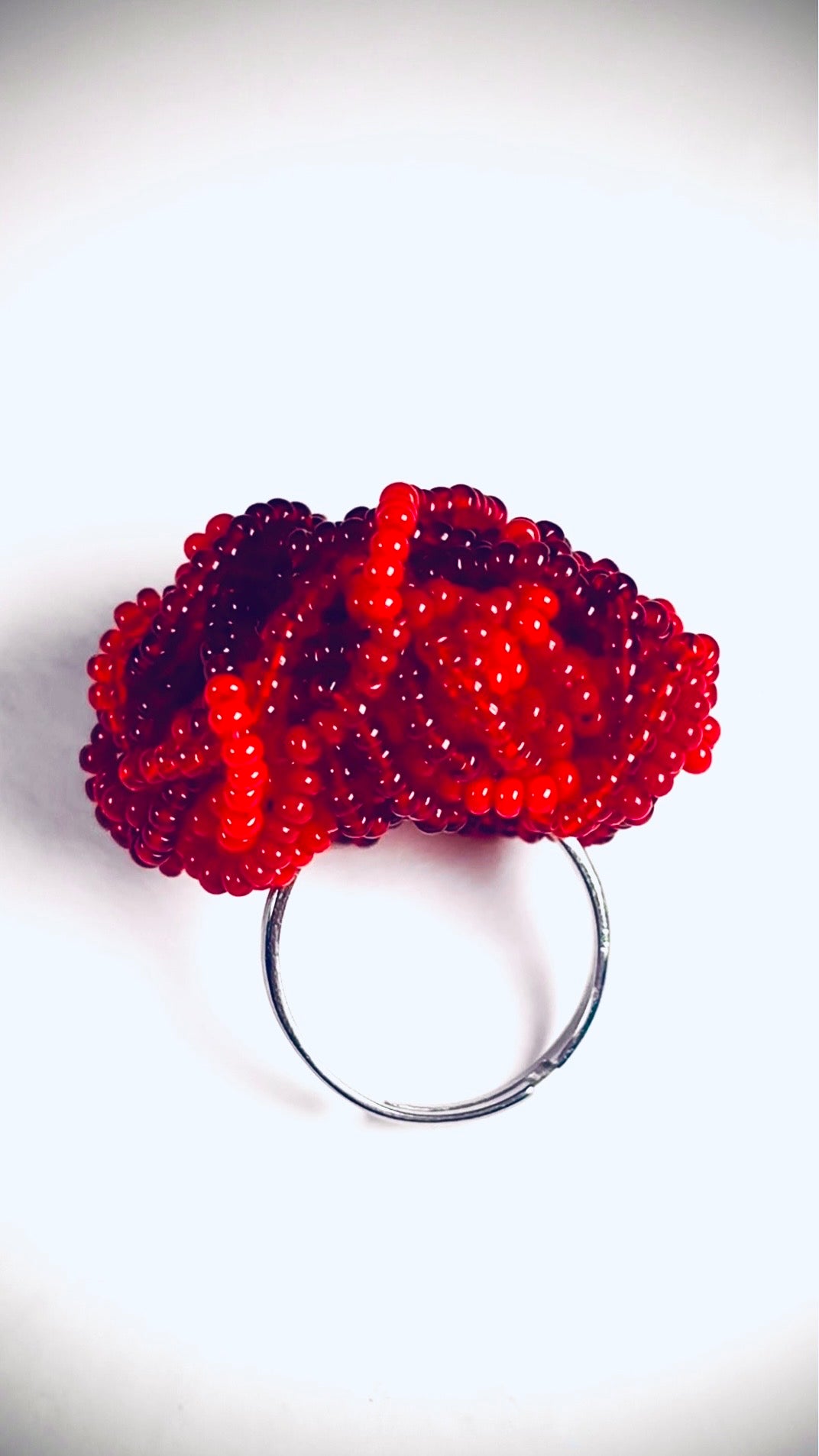 Red Knot Cocktail Ring